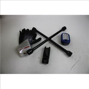 Kryptonite Key Chain Bike Lock, XL Work Gloves, Husky Hex Keys, And More
