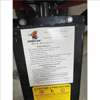 Kushlan Concrete Mixer