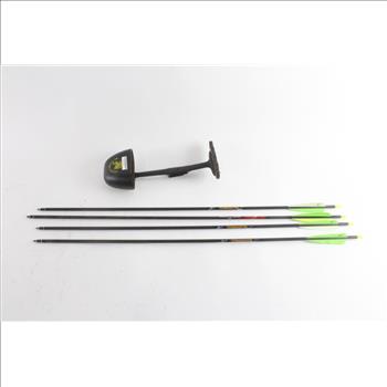 Kwikee Kwiver Co. Quiver With Arrows, 5 Pieces