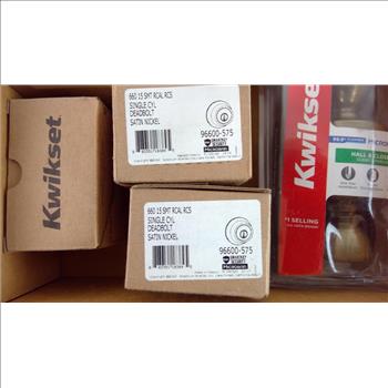 Kwikset Deadbolts & Knob Set, 5 Pieces