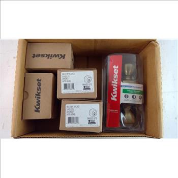Kwikset Deadbolts & Knob Set, 5 Pieces