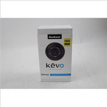 Kwikset KEVO Bluetooth Enabled Deadbolt, And Key Fob, No Physical Keys