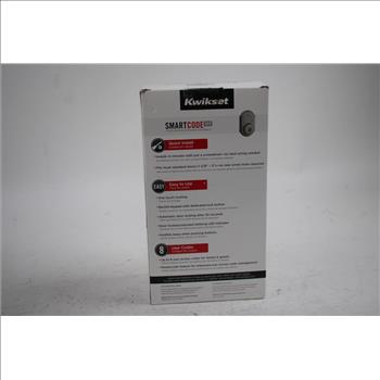 Kwikset Smart Code 909 Touchpad Electronic Deadbolt, 61001-001