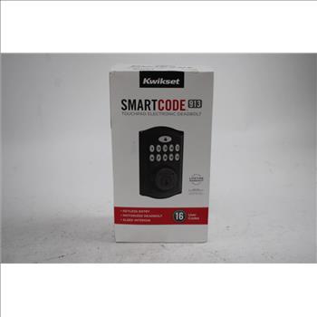 Kwikset Smart Code 913 Touchpad Electronic Deadbolt, 46101-001