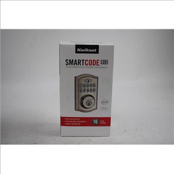 Kwikset Smart Code 913 Touchpad Electronic Deadbolt, 46103-001