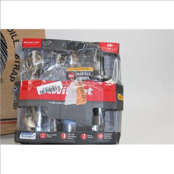 Kwikset Smartkey Securtiy And  Simpson Strong-Tie Galvanized Coiled Strap Cs16