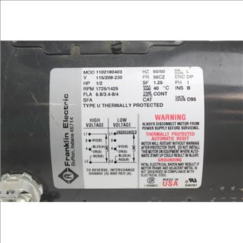 Labconco Rotary Vane High Vacuum Pump