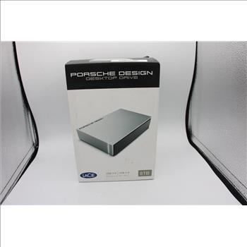 LaCie Porsche Design Desktop External Hard Drive, 8TB