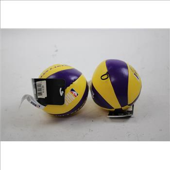 Lakers X Peanuts Snoopy, Plush Bear, Lakers Mini Soft Basketballs, 4 Pieces