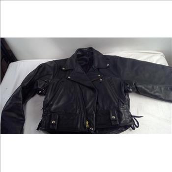 Langlitz Leathers Black Leather Jacket