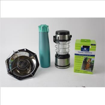Lantern, Water Bottle, And More, 11 Pieces