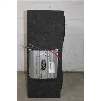 Lanzar Amplifier With Box With Lanzar Subwoofers