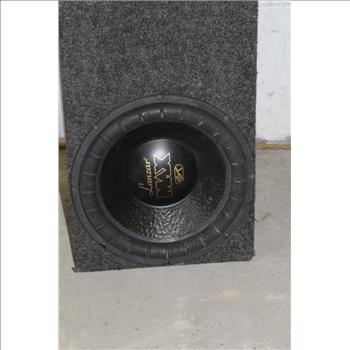 Lanzar Amplifier With Box With Lanzar Subwoofers