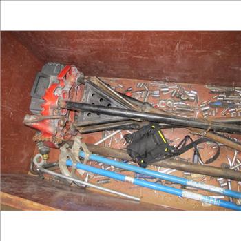 Large Rolling Delta Tool Box With Tools