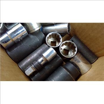 Large Socket Tool Lot - Duralast, Craftsman, And More