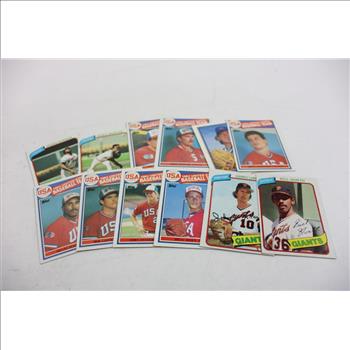 Large Sports Trading Card Lot - 200+ Sports Trading Cards