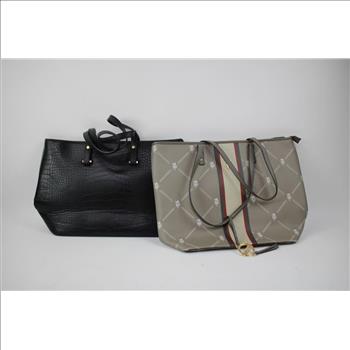 Large Tote Handbags, 3 Pieces