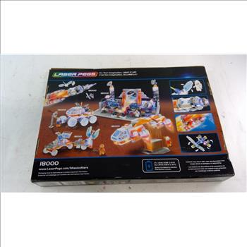 Laser Pegs Mars Rocket Set