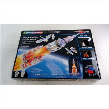 Laser Pegs Mars Rocket Set
