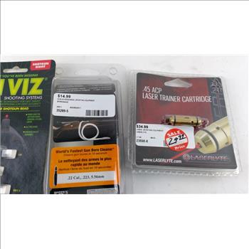 Laserlyte .45 ACP Laser Trainer Cartridge And More, 4 Pieces