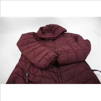 Lauren Ralph Lauren Puffer Jacket, Burgundy, Medium