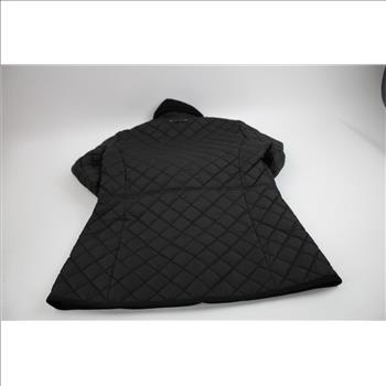 Lauren Ralph Lauren Women's Quilted Coat, Black, Small