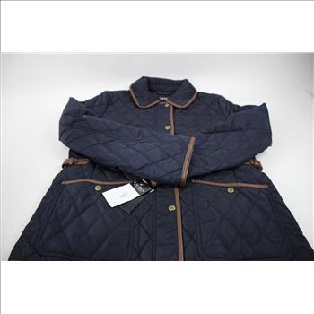 Lauren Ralph Lauren Women's Quilted Velboa-Lined Coat