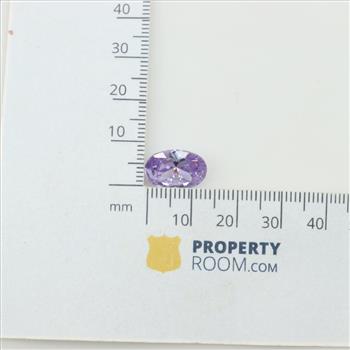 Lavender Oval Stone