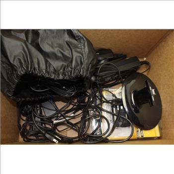 LCD Monitor, VHS Camcorder, Headphones And More, 5 Pieces