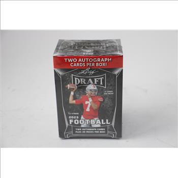 Leaf Draft Football Trading Cards, 100 Pieces