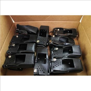 Leather Radio Cases, 10 Pieces