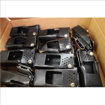 Leather Radio Cases Bulk, 10 Pieces
