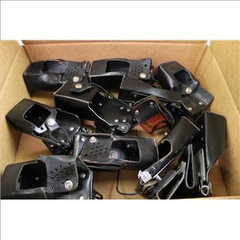 Leather Radio Cases Bulk, 10 Pieces