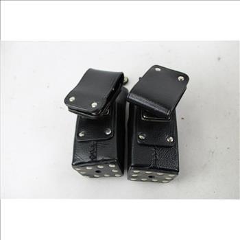 Leather Radio Cases Bulk, 10 Pieces