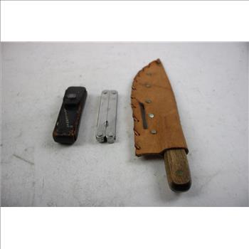 Leatherman And Other Knives, 2 Pieces