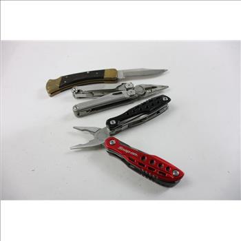 Leatherman And Other Knives, 3 Pieces