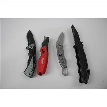 Leatherman And Other Knives, 5 Pieces