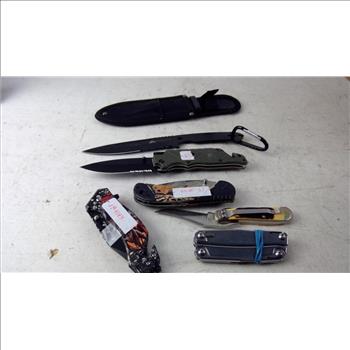 Leatherman And Other Knives, 6 Pieces