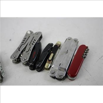 Leatherman, Coast, And Other Folding Blades/MultiTools, 10 Pieces