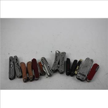 Leatherman, Coast, And Other Folding Blades/MultiTools, 10 Pieces