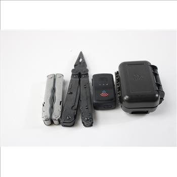 Leatherman Multi-Tools And GPS Tracker, 3 Pieces