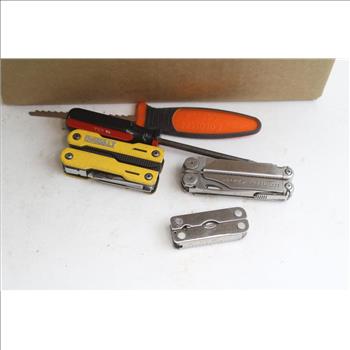 Leatherman Wave Multitool, Husky Wire Strippers, And More 15+ Pieces