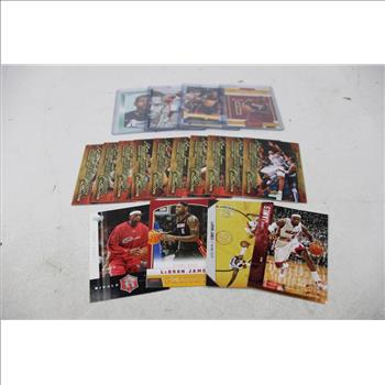 LeBron James Trading Card Lot