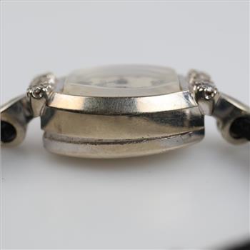 LeCoultre 14kt White Gold Diamond Watch