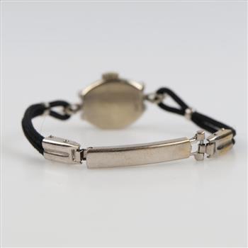 LeCoultre 14kt White Gold Diamond Watch