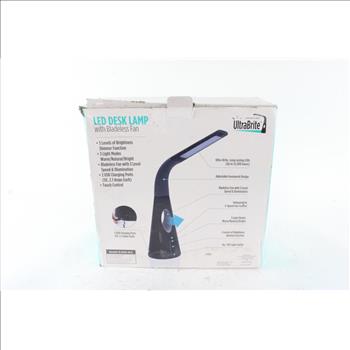 LED Desk Lamp With Bladeless Fan