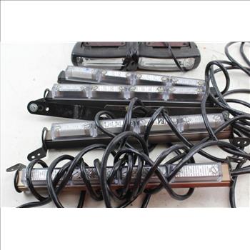 LED Lightbars, Dash Lights, Whelen, 911EP, 6 Pieces