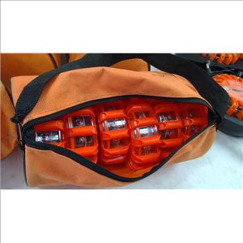 Led Road Flares Lot, Charging Case