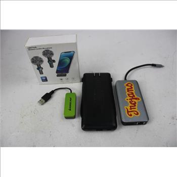 Leettus Wireless Lavalier Microphone, Veger Portable Charger, And More