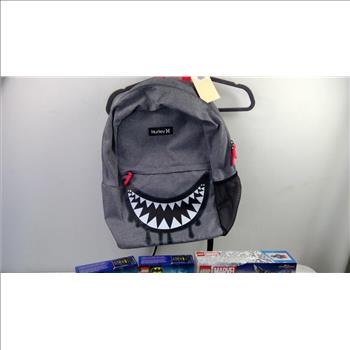 LEGO Captain America Battle And Batman Mech Armor, 3 Pieces In Hurley Backpack